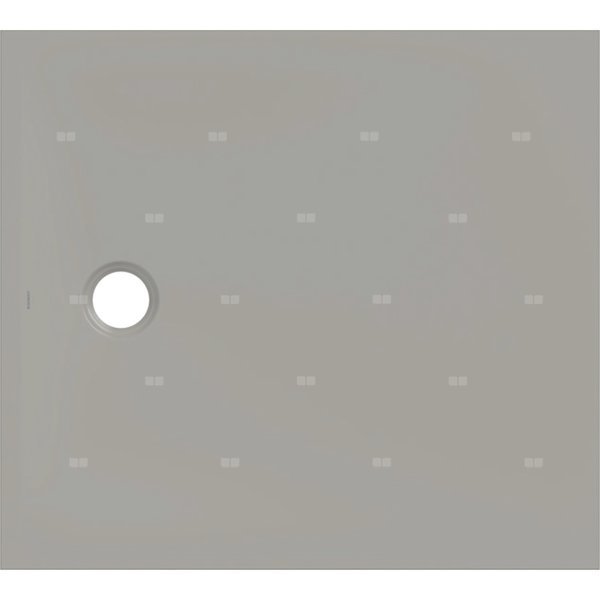 Brodzik Geberit CleanFloor30, szary: 100x90cm,