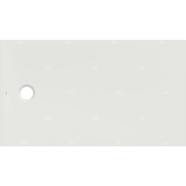 Brodzik Geberit CleanFloor30, biały: 140x80cm,