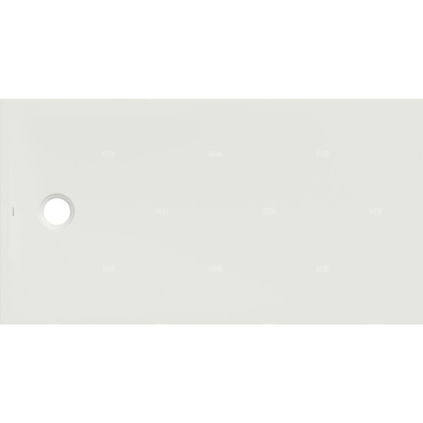 Brodzik Geberit CleanFloor30, biały: 150x80cm,