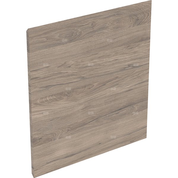 Drzwi Geberit do krótkiej szafki pod umywalkę: Szerokość umywalki=60cm, orzech hickory / Melaminowa struktura drewna