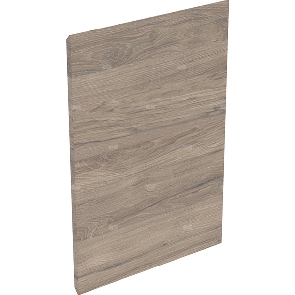 Drzwi Geberit do krótkiej szafki pod umywalkę: Szerokość umywalki=45cm, orzech hickory / Melaminowa struktura drewna