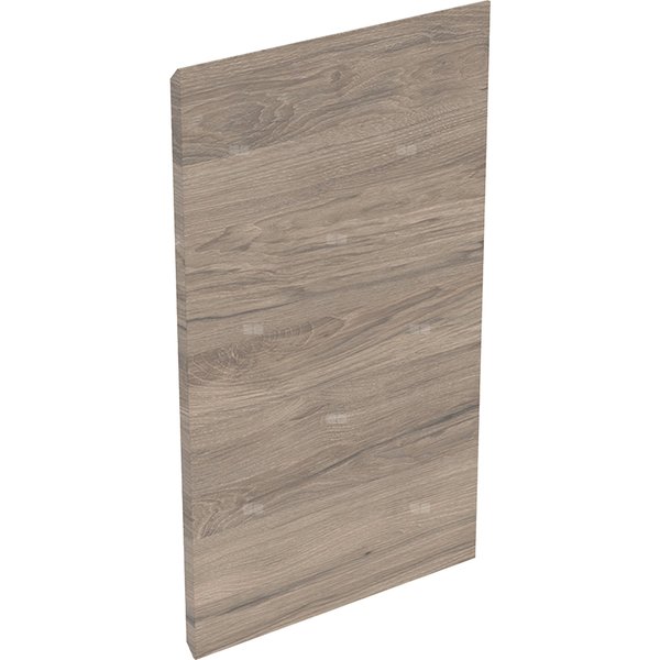 Drzwi Geberit do krótkiej szafki pod umywalkę: Szerokość umywalki=40cm, orzech hickory / Melaminowa struktura drewna