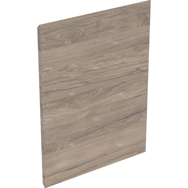 Drzwi Geberit do szafki pod umywalkę: Szerokość umywalki=50cm, orzech hickory / Melaminowa struktura drewna