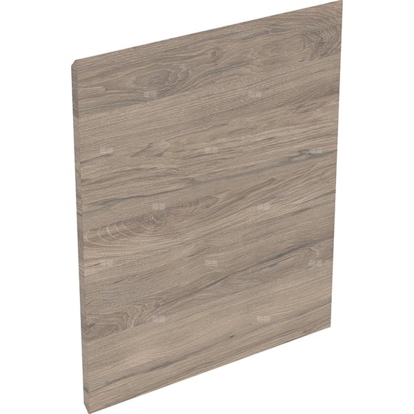 Drzwi Geberit do szafki pod umywalkę: Szerokość umywalki=55cm, orzech hickory / Melaminowa struktura drewna