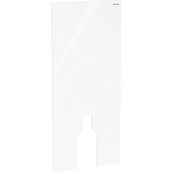 Obudowa przednia do modułu sanitarnego Geberit Monolith do stojącej miski WC, 114 cm: biały / Satynowany