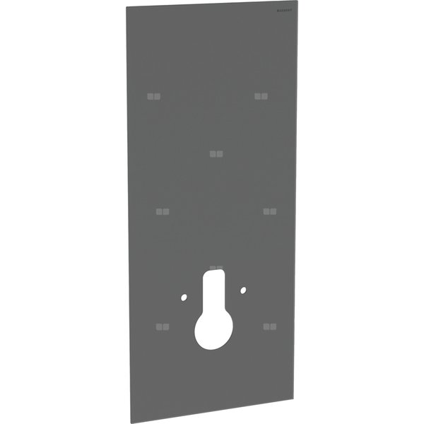 Obudowa przednia do modułu sanitarnego Geberit Monolith do wiszącej miski WC, 114 cm: antracytowy / Satynowany