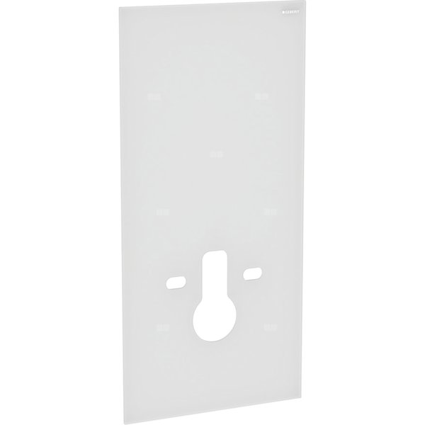 Obudowa przednia do modułu sanitarnego Geberit Monolith do wiszącej miski WC, 101 cm, szerokość mocowania WC 18 i 23 cm: biały / Satynowany