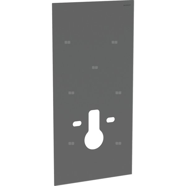 Obudowa przednia do modułu sanitarnego Geberit Monolith do wiszącej miski WC, 101 cm, szerokość mocowania WC 18 i 23 cm: antracytowy