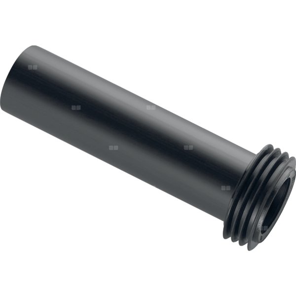 Przedłużka kolana spłukującego Geberit z uszczelką: d=45mm, L=40cm, czarny