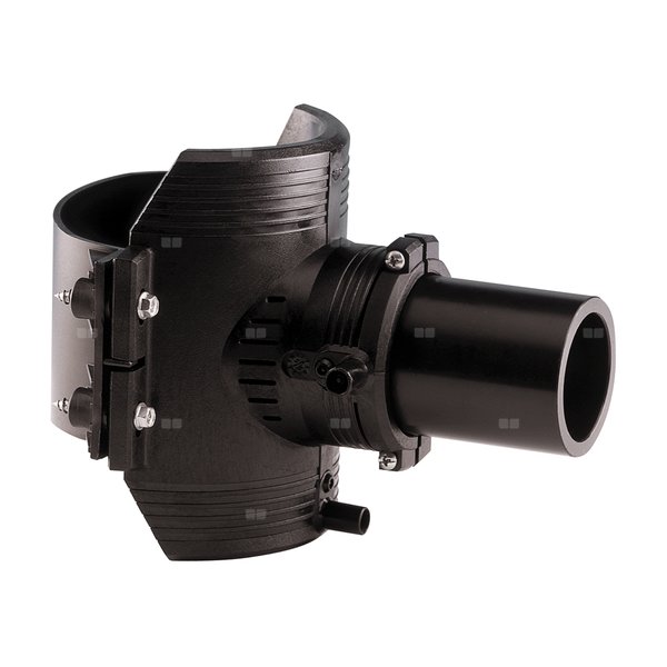 Siodło z króćcem PE100 SDR11 d200-32