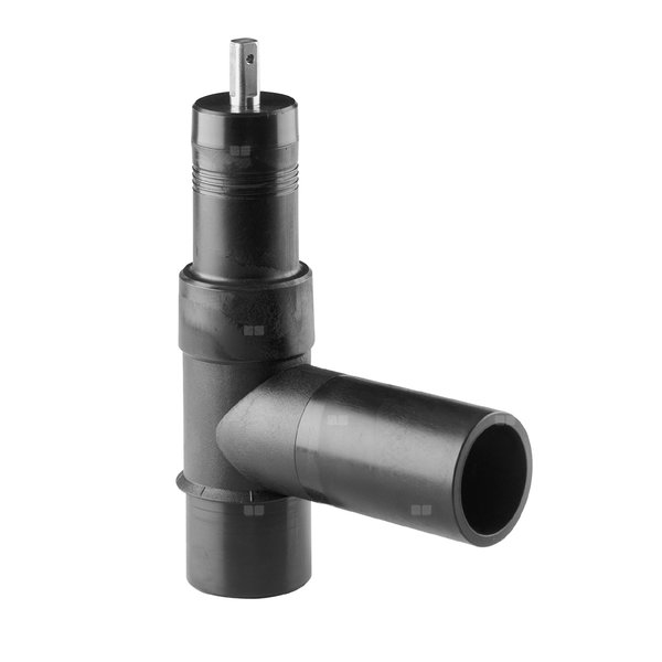 Zawór kątowy z frezem PE100 SDR11 d63-32