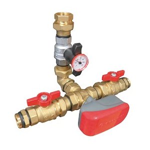 PAKIET PRZYŁĄCZENIOWY ZASILANIA DO POMP CIEPŁA ZE ZAWOREM PRZEŁĄCZAJĄCYM