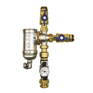 PAKIET PRZYŁĄCZENIOWY POWROTU DO POMP CIEPŁA Z SEPARATOREM ZANIECZYSZCZEŃ