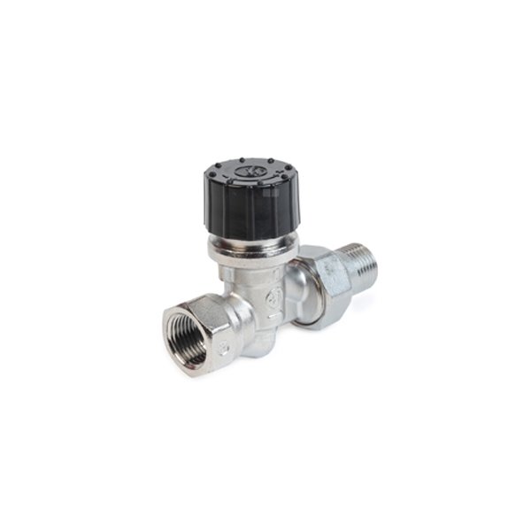 Zawór grzejnikowy termostatyczny GIACOMINI R402HDB prosty, połączenie 1/2''