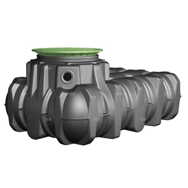 Zbiornik PLATIN 1500L na wodę deszczową - plastikowy zbiornik na wodę deszczową, zbiornik na deszczówkę , zbiornik retencyjny, zbiornik płaski , zbiornik z tworzywa , szambo