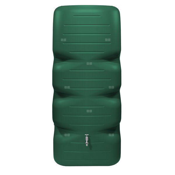 CUBUS zbiornik na deszczówkę 1000 litrów ciemnozielony