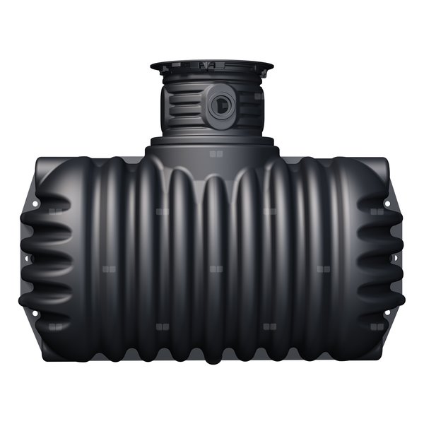 COMPACT zbiornik podziemny 1600L z nadbudową KOMFORT D500 H400-780