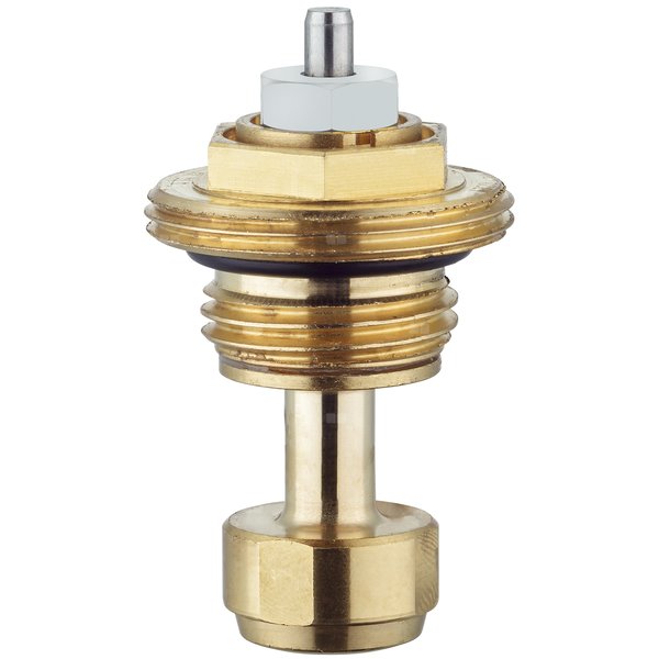 Głowica zaworowa gwint 1/2"/stopniowana nastawa wstępna/kapa biała