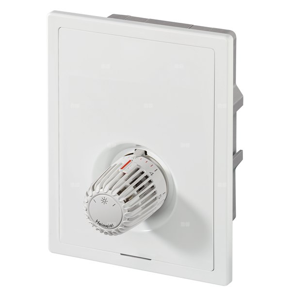 Multibox K - z głowicą termostatyczną K, pokrywa oraz głowica termostatyczna K biała RAL 9016