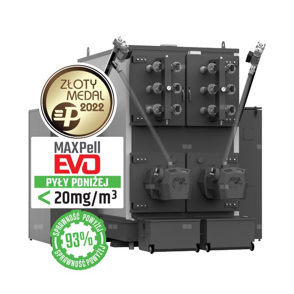 System pneumatycznego czyszczenia wymiennika kotła MAXPELL EVO 120 kW - WYPOSAŻENIE DODATKOWE