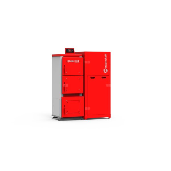 Kocioł Q PELLET BOX 12 kW - aut.STD/pal.PH+/Prawy