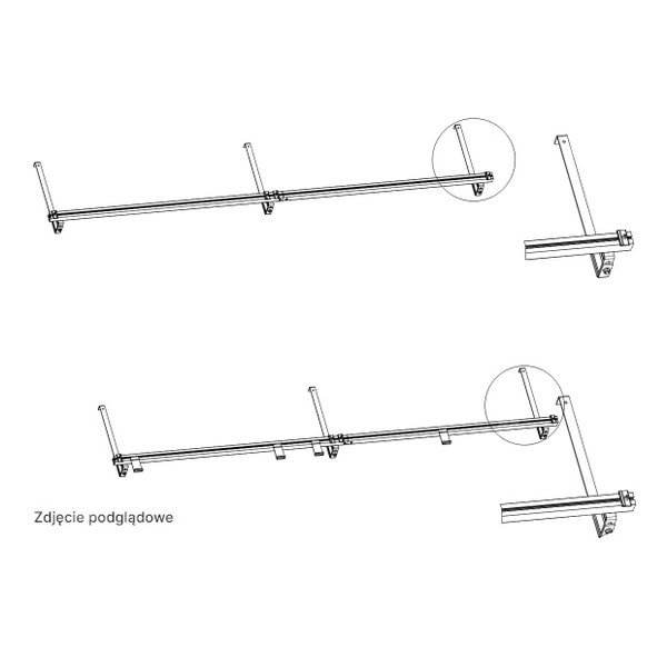 Uchwyt KS2100-1B-H430