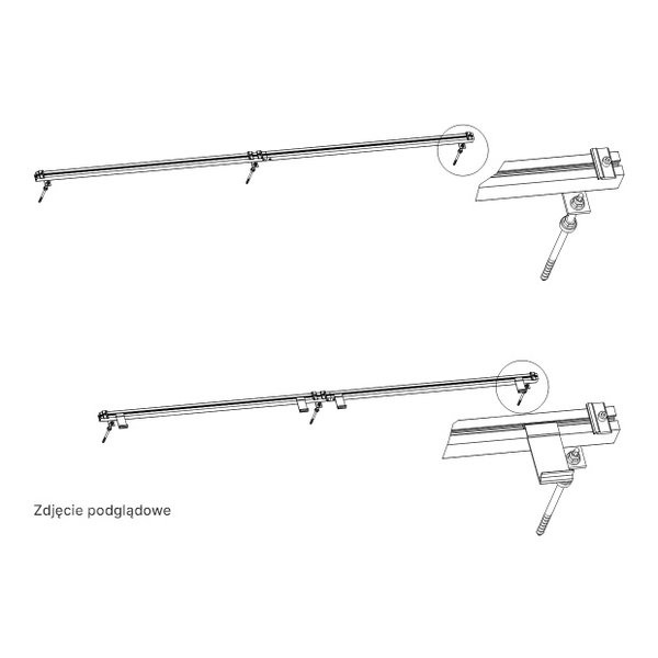 Uchwyt KS2100-1B-S250