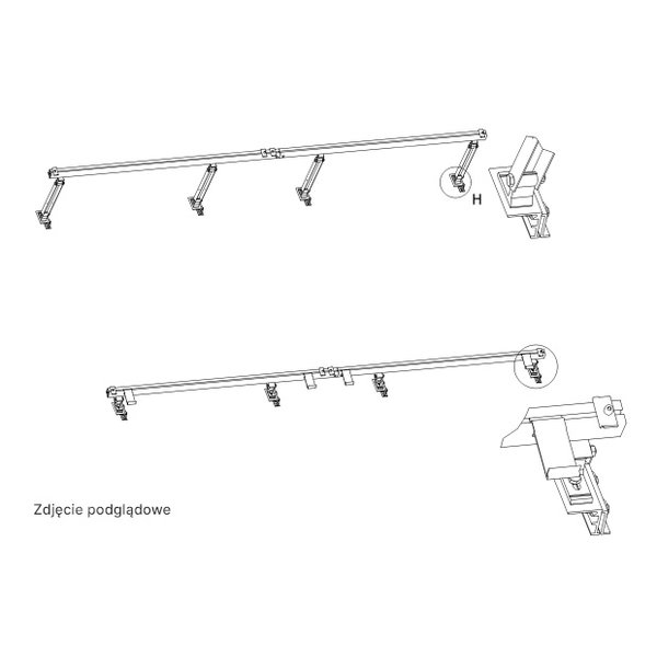 Uchwyt korekcyjny KS2100-15-3-R100.K408