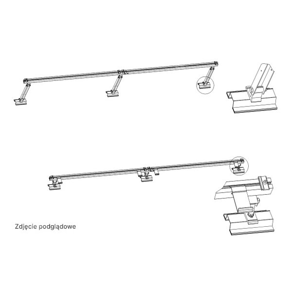 Uchwyt korekcyjny KS2100-15-2B-T150.K507