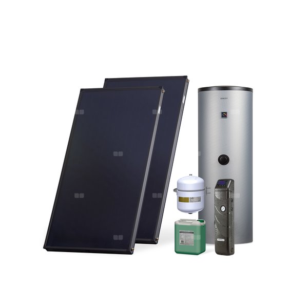 Zestaw solarny Komfort Max HX200-2KS2100.S202