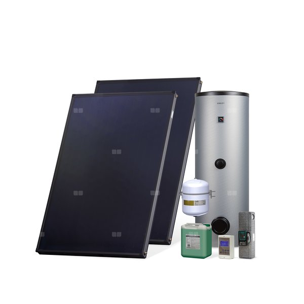 Zestaw solarny Komfort Plus HX300-2KS2600.W112