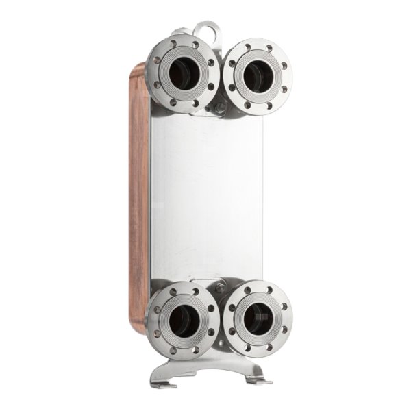 Wymiennik ciepła HEXONIC LD200-20L-DN80.SS płytowy CO, lutowany, 230'C, 25 bar - 20 płyt