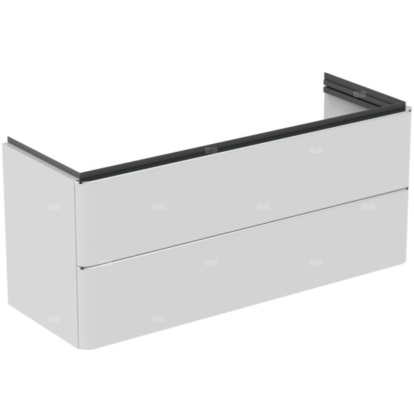 ADAPTO SZAFKA 117X41 2DRWS GLS WHT