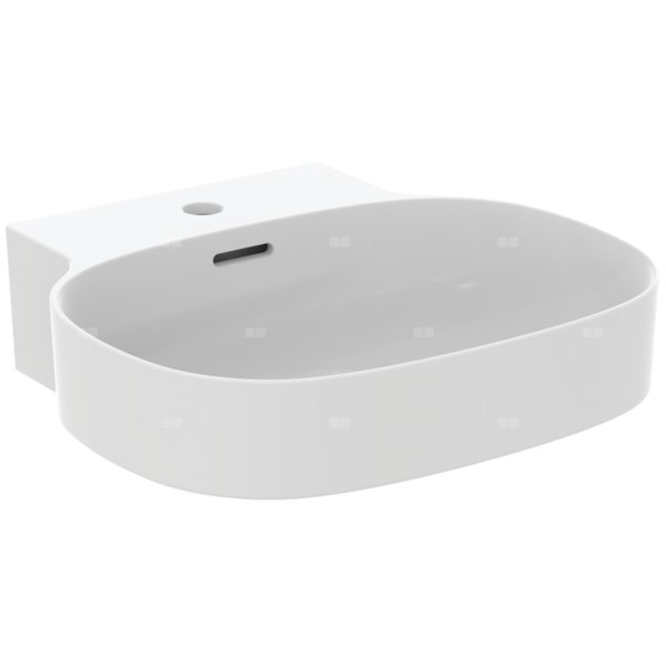 LINDA-X Umywalka 50cm 1OT SLOT Z/P SIL W