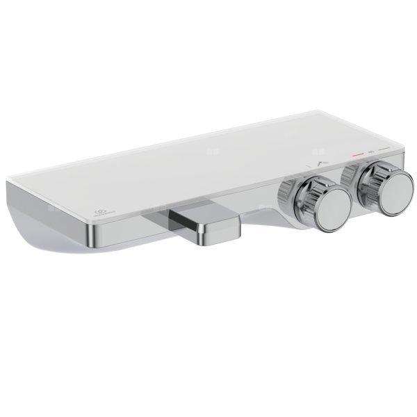 CERATHERM S200 Bateria wannowo-natryskowa z półką