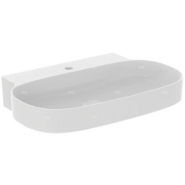 LINDA-X Umywalka 75cm 1OT B/P SILK White