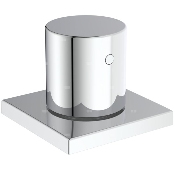 Przełącznik 3/4 kwadratowy KIT2 Chrom