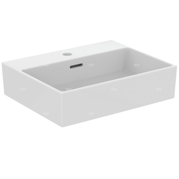 EXTRA Umywalka 50x40 OF 1TH WHT IP