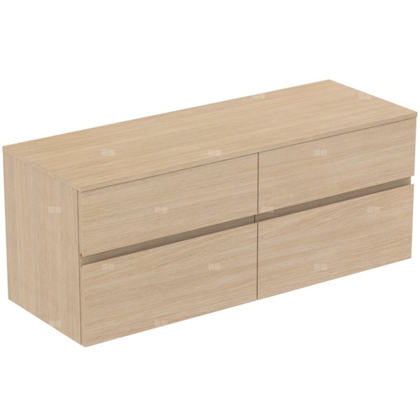 FINESSE SZAFKA UM. 4-SZUF. 140X50CM WOAK