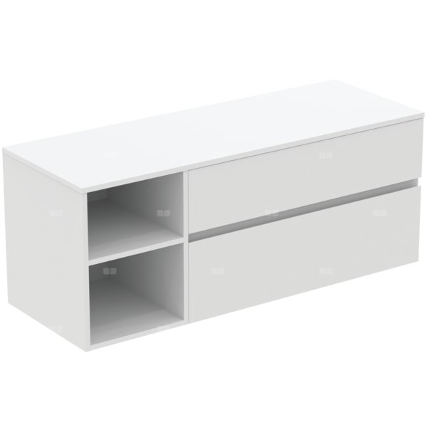 FINESSE SZAFKA UM. 2-SZUF. 140X50CM WHMT