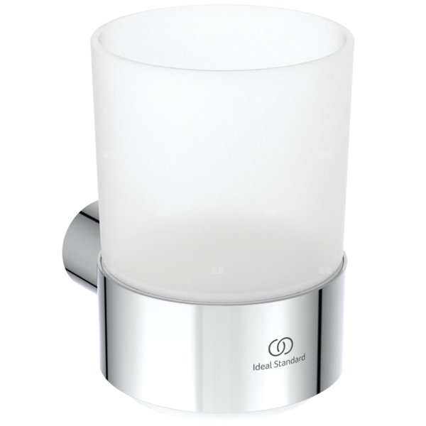 CONCA KUBEK Z UCHWYTEM OKR. CHROM