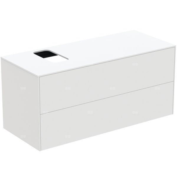 CONCA SZAFKA 120X50X55 2 DR+WTOP WHMT BC