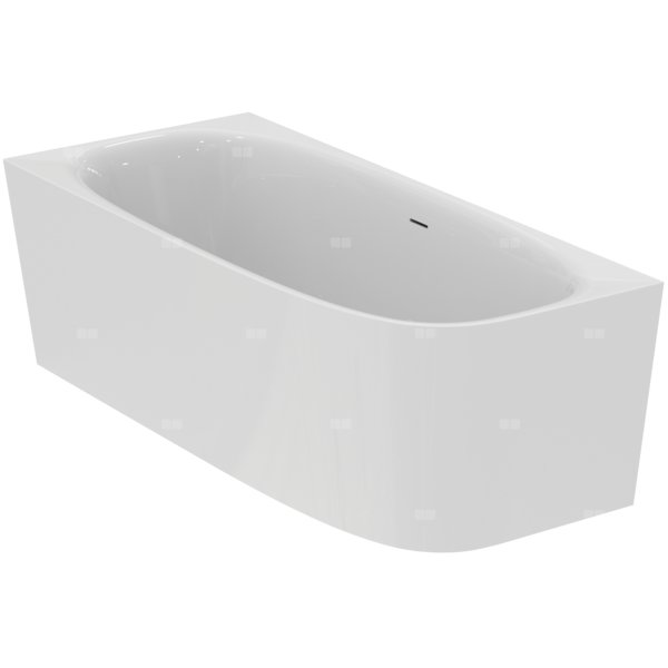 DEA WANNA ASYM. 180X80 WHITE LF