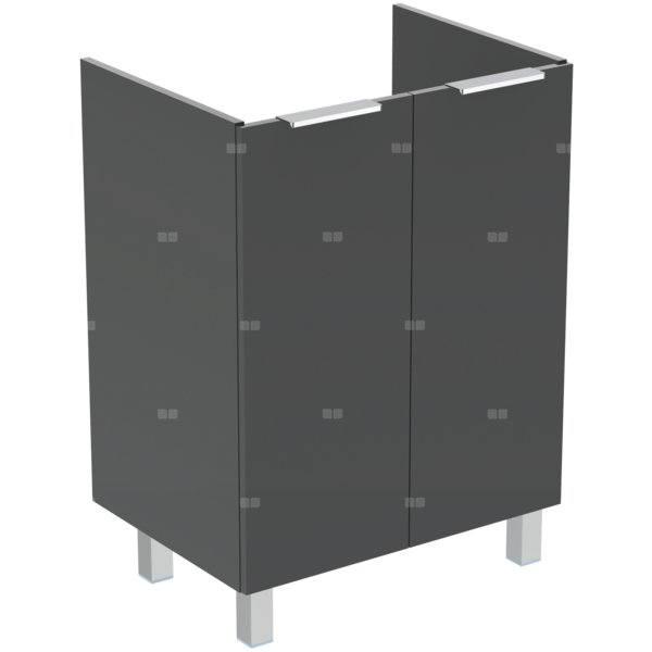 EUROVIT+/ULYSSE+/PROSTOTA+, szafka pod umywalkę 600x440x825 mm, 2 drzwi