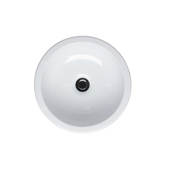 WHITE UMYWALKA 40X40