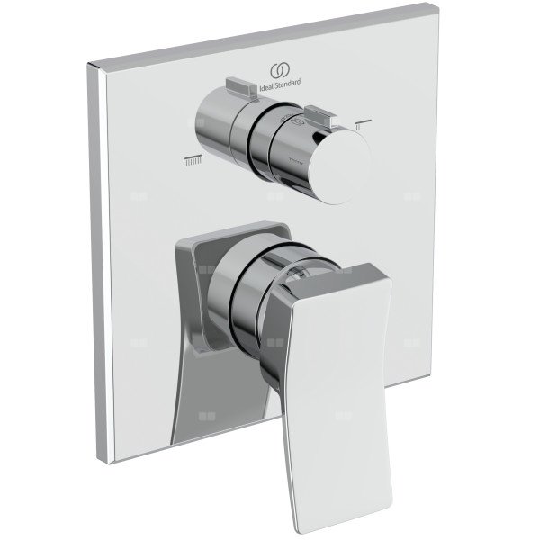 Bateria wannowo-natryskowa do zabudowy 157x69x183,5 mm, ilość wyjść: 2, wymagany zestaw 1 (A1000NU) 22.1 l/min (3 bar) - CONCA