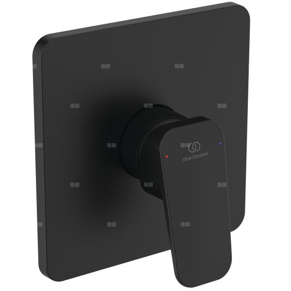 Bateria prysznicowa do zabudowy 157x60x157 mm, ilość wyjść: 1, wymagany zestaw 1 (A1000NU) 27.9 l/min (3 bar) - CERAPLAN