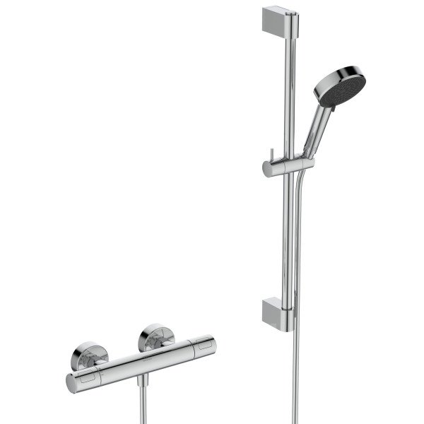 Zestaw baterii prysznicowej 6 l/min (3 bar) - CERATHERM T25 N