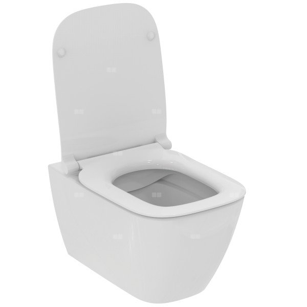 Zestaw miski wiszącej 360x545x385 mm, umywalka, pełne spłukiwanie CL1 3.9 - 6 L, odpływ poziomy - I.LIFE B
