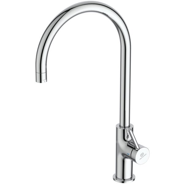 Bateria kuchenna 80x244x399 mm, wylewka 200 mm 5 l/min (3 bary) - CERALINE NUOVO